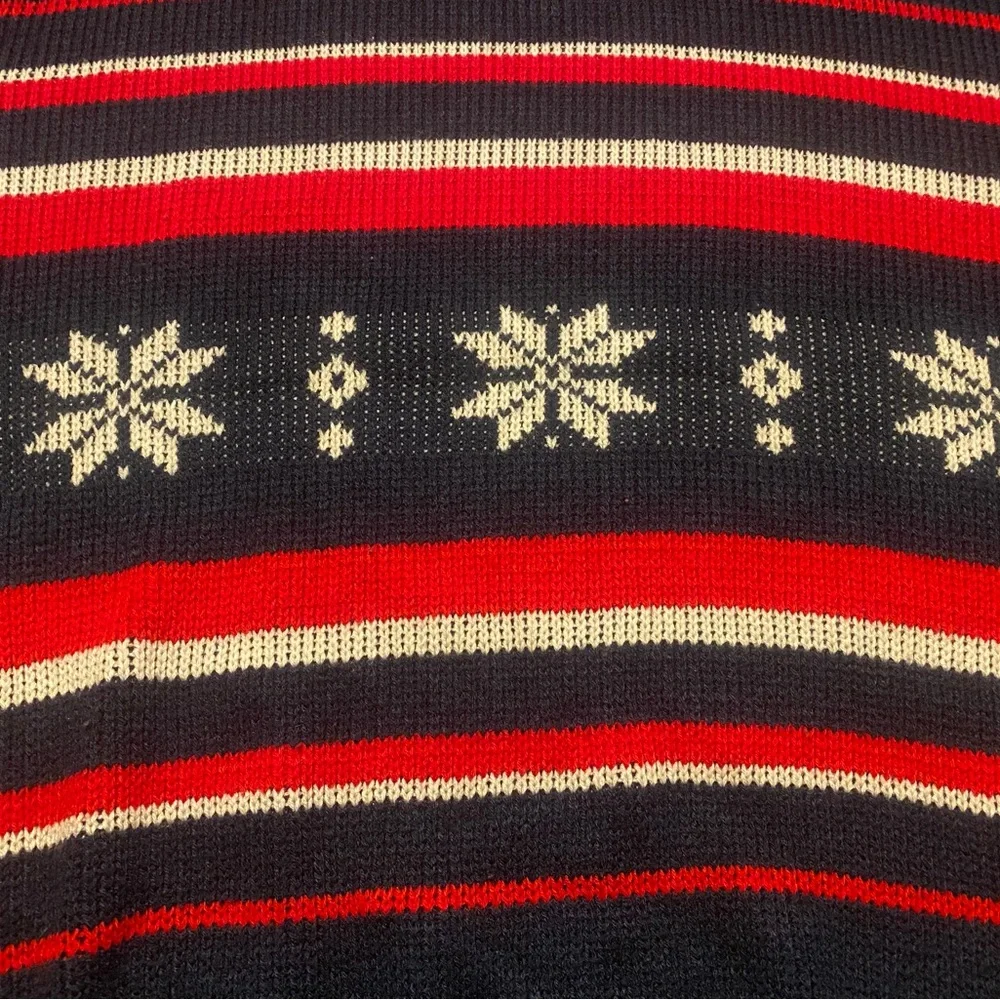 VTG Fair Isle Snowflake Sweater